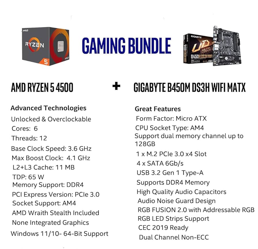 B450M DS3H ＋Ryzen 5 3600 ＋虎徹 Mark II Amazon.com: Gigabyte B450M DS3H (AMD Ryzen AM4/Micro ATX/M.2